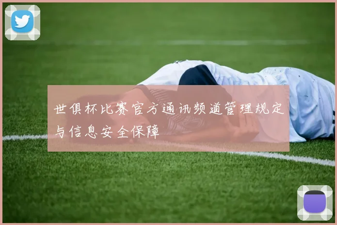 世俱杯比赛官方通讯频道管理规定与信息安全保障